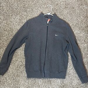 💜Nike Women's Dark Gray Full-Zip Sweatshirt